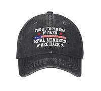 NLWQEKV L'ère de l'Autopen est terminée. Les Vrais Leaders sont de Retour. Casquettes de Baseball délavées et usées pour Femmes.