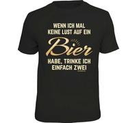 NM52SER Funny Party T-Shirts - Two Beers Instead of 1 Beer - Men's T-Shirt Sayings Gift-