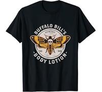 NM52SER Goth Body Lotion - Deaths Head Moth - Distressed Horror T-Shirt