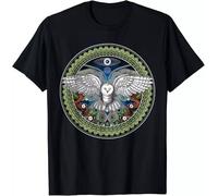 NM52SER Limited Owl Bird Sacred Geometry Design Best Gift Idea T-Shirt S-3XL