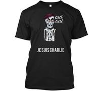 NM52SER Oui Je suis Charlie T-Shirt