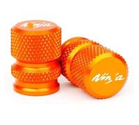 NMAOD NMYYMM Compatible avec Ninja Ninja 400 650 300 250 250R ZX14R ZX10R ZX6R Bouchons de Valve de Pneu de Moto CNC Couvercles hermétiques en Aluminium