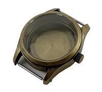 NMASDUYPU Boîtier de montre de pilote NH35 36 mm/39 mm, verre saphir, finition brossée, compatible avec les modèles NH34, NH35 et NH36, mouvement ETA 2824 PT5000.(12,36mm ETA2824 PT5000)