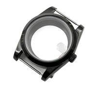 NMASDUYPU Boîtier de montre noir résistant à l'eau, 36MM/40MM, verre saphir for mouvement NH34 NH35 NH36 NH38 NH70 NH72 ETA2824 PT5000(A1,40mm Case NH35 NH36)