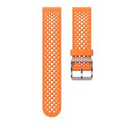 NMASDUYPU Bracelet classique 22 mm for GTR 4, bracelet étanche 47 mm à plusieurs trous compatible avec GTR3/3Pro/GTR 2/2e BIP5 universel(Orange,22mm Universal)
