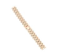 NMASDUYPU Bracelet de remplacement en acier inoxydable compatible avec Lily 2 Active/Classic Bling, orné de strass et de diamants.(A-Rose gold,14mm Universal)