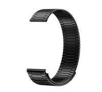 NMASDUYPU Bracelet en métal compatible avec la montre connectée Watch 3, en acier inoxydable, for les modèles 2R/2/1.(Schwarz,Watch 2R)
