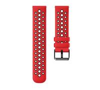 NMASDUYPU Bracelet sport en silicone respirant perforé de 22 mm, compatible avec les montres Watch GT5 Pro 46 mm, GT5/GT4/GT3/GT2 46 mm.(Red-Balck,GT5 GT5pro 46mm)