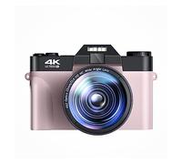 nmbhus Appareil Photo numérique Vlogging Caméscope WiFi Webcam Grand Angle 16X Zoom Numérique 48MP Photographie Flip Screen(Standard,with 2 Lens-03)