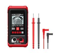 nmbhus Multimètre Digital Multimètre Numérique Intelligent HT123, Testeur De Mesure De Continuité De Résistance De Tension AC/DC, Multimètre NCV avec Rétro-éclairage