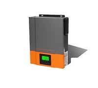 nmbhus Onduleur Solaire 3.2KW 24V 230V MPPT 80A Sortie Max PV 450V Onduleur Hybride Photovoltaïque Contrôleur De Charge MPPT Intégré Utilisation généralisée(2.4KW 24V,with WiFi)