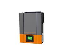 nmbhus Onduleur Solaire Hybride 12V 24V 3KW 2KW 1.5KW MPPT 80A Convertisseur for Batterie Lithium Plomb-Acide Onde Sinusoïdale Pure Utilisation généralisée(2.4KW 24V,with WiFi)