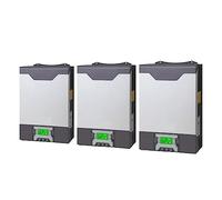 nmbhus Onduleur Solaire Hybride 15KW Onduleur Photovoltaïque À Onde Sinusoïdale Pure 3 Phases Contrôleur De Charge 80A MPPT Soalr Utilisation généralisée
