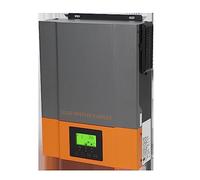 nmbhus Onduleur Solaire Hybride 24V MPPT 150A 80A Convertisseur De Batterie Panneau PV À Onde Sinusoïdale Pure Puissance Maximale 6KW 3KW Utilisation généralisée(3.2KVA 3KW 24V,with WiFi)