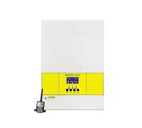 nmbhus Onduleur Solaire Hybride 3.5KW 24V MPPT Contrôleur De Charge Solaire 500V Entrée PV Onde Sinusoïdale Pure Hors Onduleur De Réseau Utilisation généralisée(SMG-II-3.6KW-WiFi)