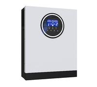 nmbhus Onduleur Solaire Hybride 3000W MPPT Intégré 80A Chargeur Solaire Chargeur De Batterie 24V Sortie 230VAC PV Max 450VDC Onduleur Utilisation généralisée(SM-3200H with WiFi)