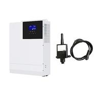 nmbhus Onduleur Solaire Hybride 3300W MPPT 80A 3300VA Onduleur À Onde Sinusoïdale Pure Onduleur Solaire Hors Réseau Chargeur De Batterie 24V Utilisation généralisée(3300W with WiFi)