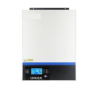 nmbhus Onduleur Solaire Hybride 5000W 3000W Onduleur À Onde Sinusoïdale Pure avec Chargeur Solaire MPPT 80A Max PV Input 500VDC Utilisation généralisée(3000W 24V)