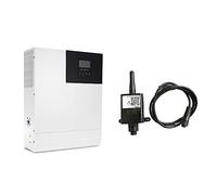 nmbhus Onduleur Solaire Hybride 5KW 48V Onde Sinusoïdale Pure MPPT 80A Contrôleur De Charge Solaire 50Hz/60Hz Hors Onduleur Réseau avec WiFi Utilisation généralisée(5000W with WiFi)