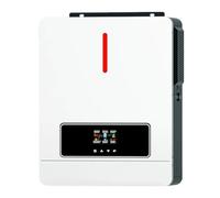 nmbhus Onduleur Solaire Hybride 6,2 KW, 48V, 230vac, À Onde Sinusoïdale Pure, 6200W, sur Grille, Double Sortie, avec Chargeur Solaire MPPT 120a Utilisation généralisée(6.2KW 48V WiFi BMS)
