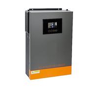 nmbhus Onduleur Solaire Hybride 6.2KW 4.2KW 3.6KW sur Réseau Onduleur À Onde Sinusoïdale Pure 24V 48V 230V Entrée PV Chargeur Max 500vdc MPPT 120A Utilisation généralisée(3.6KW 24V,with WiFi)