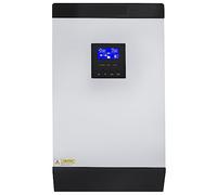 nmbhus Onduleur Solaire Hybride MPPT 3KVA 2400W/5KVA 4000W Onde Sinusoïdale Pure Hors Réseau Onduleur 24V/48VDC À 230VAC for L'alimentation Utilisation généralisée(3KVA 2400W MPPT,24V DC)