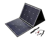nmbhus Panneau Solaire 400W Sortie USB Cellules Solaires Imperméables Monocristallines Paquet Pliant avec Contrôleur(with 60A Controller)