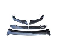 NMBNPKTUCU Kit Carrosserie pour Odyssey 2022 Pelle Avant Modifiée avec Quatre Sections Protections d'angle Lèvre Avant Petit Kit Carrosserie Becquet Décoration en Canard Lèvre Avant(Carbon Look)