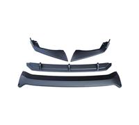 NMBNPKTUCU Kit Carrosserie pour Odyssey 2022 Pelle Avant Modifiée avec Quatre Sections Protections d'angle Lèvre Avant Petit Kit Carrosserie Becquet Décoration en Canard Lèvre Avant(Matte Black)
