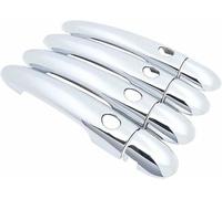 NMBYUXI Cache de poignée de Porte extérieure pour Koleos pour Samsung QM5 I MK1 2007-2017, Accessoires de Remplacement pour Garniture de poignée de Porte latérale