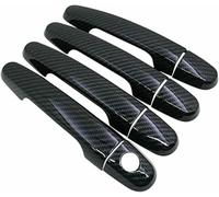 NMBYUXI Cache de poignée de Porte extérieure pour Toyota pour Aygo 2014-2022, Accessoires de Remplacement pour Garniture de poignée de Porte latérale