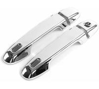 NMBYUXI Cache de poignée de Porte extérieure pour Yaris XP130 2011-2019, Accessoires de Remplacement pour Garniture de poignée de Porte latérale