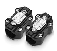 NMBZVE Barre antichute Moto Bloc De Protection De Pare-Chocs pour Goldwing GL 1500 GL1800 GL1500 1800 2010 2021 Protection du Moteur Accessoires Anti-Collision(Argent)