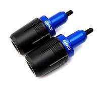 NMBZVE Protections de Barre de Protection Cadre De Moto Curseur Protection Contre Les Chutes Moteur Crash Pad pour Kawasaki Z650 Z 650 Z650RS ABS 2017-2023(Blu)