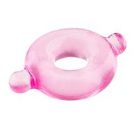 NMC Anneau de Pénis 'doo Ornament' Transparent/rose 0,5 Inch