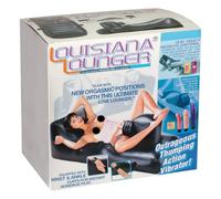 NMC - Louisiana Lounger - machine sexuelle avec vibromasseur intégré (noir)