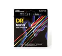 Dr Strings Jeux de cordes électriques NMCE-9/46 Néon multicolore 9-46 009