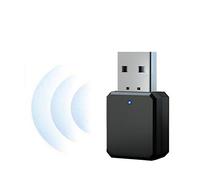 NMD&LR Adaptateur Bluetooth, émetteur Bluetooth auxiliaire Audio stéréo de Voiture sans Fil USB 5.1, adapté aux Haut-parleurs/écouteurs/Audio Bluetooth, etc., Plug and Play