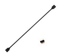 NMD&LR Câble D'extension De Carte Mère D'ordinateur, Câble D'extension D'interface RVB, Hub De Connecteur 12 V RVB 4 Broches / 5 V ARGB 3 Broches 1-4/1-5