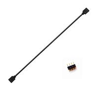 NMD&LR Câble D'extension De Carte Mère D'ordinateur, Câble D'extension D'interface RVB, Hub De Connecteur 12 V RVB 4 Broches / 5 V ARGB 3 Broches 1-4/1-5