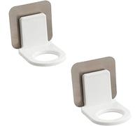 NMD&LR Lot de 2 porte-bouteilles à pompe, désinfectant pour les mains, autocollant mural, support de bouteille de gel douche, shampooing et désinfectant pour les mains