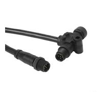 Nmea 2000 Backbone Drop Cable 5P T Connecteur pour Garmin Simrad Marine Navigation, Noir, 20 cm