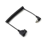 NMFLAB Cordon d'alimentation D-TAP vers DC5525 à angle droit pour moniteurs et accessoires d'appareil photo Le cordon de transmission d'alimentation améliore la conductivité du film de production