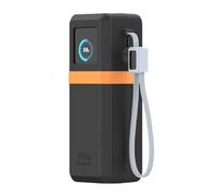 NMFLAB Étui de voyage portable de rangement pour câble intégré PB728 de 200 W 25 000 mAh