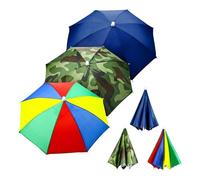 NMGHUTE Chapeaux De Pêche Lot De 6 Chapeaux Parapluie, Casquette Pêche, Bandeau Plage la randonnée