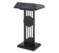 NMGHUTE Podium d'église, Pupitres De Pupitres De Support De Podium d'acier Inoxydable pour des Podiums De Discours D'église D'école D'églises Bureau(D)