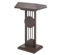 NMGHUTE Podium d'église, Pupitres De Pupitres De Support De Podium d'acier Inoxydable pour des Podiums De Discours D'église D'école D'églises Bureau(B)