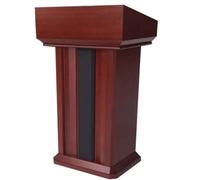 NMGHUTE Podium d'église, Pupitres Portables sur Pied pour Églises, Haut-parleurs pour Enseignants, Conférence De Séminaire Scolaire Bureau