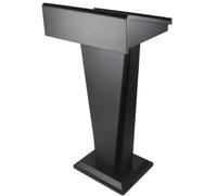 NMGHUTE Podium d'église, Support Résistant Stable De Podium De Chaire D'église De Lutrins pour La Formation D'éducation De Podium D'enseignant D'école Bureau(Black)