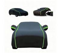 NMGQF Housse Voiture IntéRieure pour Tesla Modèle S Tissu Oxford Monocouche 190t Bande RéFléChissante éTendue Fermeture éClair LatéRale(Color:AA)